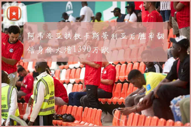 阿韦洛亚执教卡斯蒂利亚后胜率翻倍身价大增1390万欧
